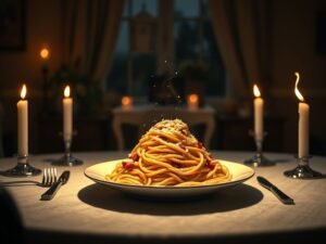 Espaguete à Carbonara do Amor