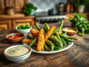 Chips de Peixinho-da-Horta Crocantes no Forno